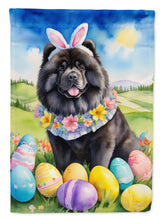Load image into Gallery viewer, Chow Chow Easter Garden Flag - Easter Egg Hunt - Dog-Themed Spring Yard Decor