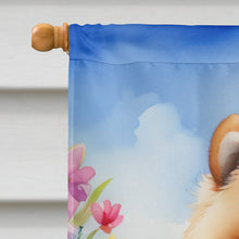 Load image into Gallery viewer, Chow Chow Easter Egg Hunt House Flag