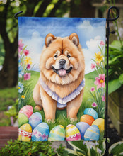 Load image into Gallery viewer, Chow Chow Easter Garden Flag - Easter Egg Hunt - Dog-Themed Spring Yard Decor
