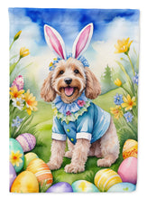 Load image into Gallery viewer, Cockapoo Easter Garden Flag - Easter Egg Hunt - Dog-Themed Spring Yard Decor