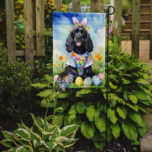 Load image into Gallery viewer, Cocker Spaniel Easter Garden Flag - Easter Egg Hunt - Dog-Themed Spring Yard Decor