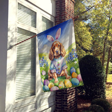 Load image into Gallery viewer, Cocker Spaniel Easter Egg Hunt House Flag