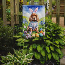 Load image into Gallery viewer, Cocker Spaniel Easter Garden Flag - Easter Egg Hunt - Dog-Themed Spring Yard Decor