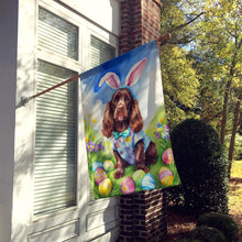Load image into Gallery viewer, Cocker Spaniel Easter Egg Hunt House Flag
