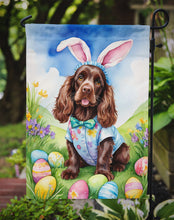Load image into Gallery viewer, Cocker Spaniel Easter Garden Flag - Easter Egg Hunt - Dog-Themed Spring Yard Decor