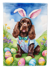 Load image into Gallery viewer, Cocker Spaniel Easter Garden Flag - Easter Egg Hunt - Dog-Themed Spring Yard Decor