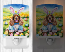Load image into Gallery viewer, Cocker Spaniel Easter Egg Hunt Ceramic Night Light