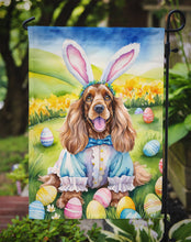 Load image into Gallery viewer, Cocker Spaniel Easter Garden Flag - Easter Egg Hunt - Dog-Themed Spring Yard Decor