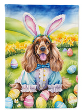 Load image into Gallery viewer, Cocker Spaniel Easter Garden Flag - Easter Egg Hunt - Dog-Themed Spring Yard Decor