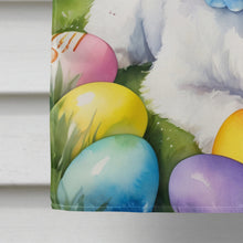 Load image into Gallery viewer, Coton de Tulear Easter Egg Hunt House Flag