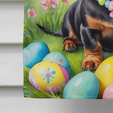 Load image into Gallery viewer, Dachshund Easter Egg Hunt House Flag