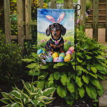 Load image into Gallery viewer, Dachshund Easter Garden Flag - Easter Egg Hunt - Dog-Themed Spring Yard Decor