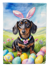 Load image into Gallery viewer, Dachshund Easter Garden Flag - Easter Egg Hunt - Dog-Themed Spring Yard Decor
