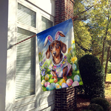 Load image into Gallery viewer, Dachshund Easter Egg Hunt House Flag