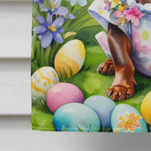 Load image into Gallery viewer, Dachshund Easter Egg Hunt House Flag
