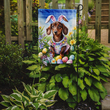 Load image into Gallery viewer, Dachshund Easter Garden Flag - Easter Egg Hunt - Dog-Themed Spring Yard Decor