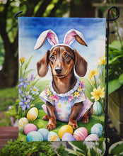 Load image into Gallery viewer, Dachshund Easter Garden Flag - Easter Egg Hunt - Dog-Themed Spring Yard Decor