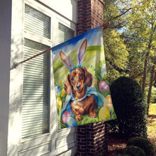 Load image into Gallery viewer, Dachshund Easter Egg Hunt House Flag