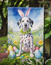 Load image into Gallery viewer, Dalmatian Easter Garden Flag - Easter Egg Hunt - Dog-Themed Spring Yard Decor