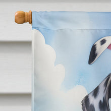Load image into Gallery viewer, Dalmatian Easter Egg Hunt House Flag