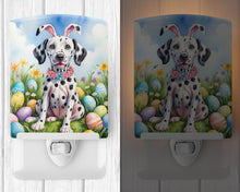 Load image into Gallery viewer, Dalmatian Easter Egg Hunt Ceramic Night Light