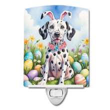 Load image into Gallery viewer, Dalmatian Easter Egg Hunt Ceramic Night Light