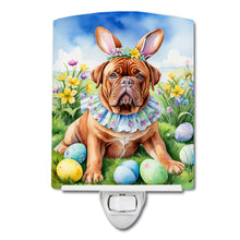 Load image into Gallery viewer, Dogue de Bordeaux Easter Egg Hunt Ceramic Night Light
