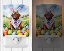 Load image into Gallery viewer, Dogue de Bordeaux Easter Egg Hunt Ceramic Night Light