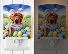 Load image into Gallery viewer, Dogue de Bordeaux Easter Egg Hunt Ceramic Night Light