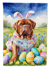 Load image into Gallery viewer, Dogue de Bordeaux Easter Garden Flag - Easter Egg Hunt - Dog-Themed Spring Yard Decor