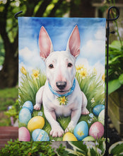 Load image into Gallery viewer, English Bull Terrier Easter Garden Flag - Easter Egg Hunt - Dog-Themed Spring Yard Decor