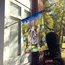 Load image into Gallery viewer, English Bulldog Easter Egg Hunt House Flag