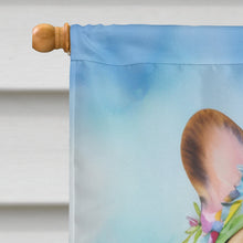 Load image into Gallery viewer, English Bulldog Easter Egg Hunt House Flag