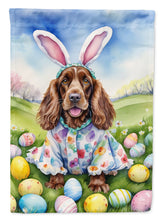 Load image into Gallery viewer, English Cocker Spaniel Easter Egg Hunt House Flag