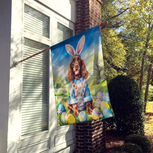 Load image into Gallery viewer, English Cocker Spaniel Easter Egg Hunt House Flag