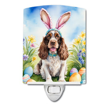 Load image into Gallery viewer, English Cocker Spaniel Easter Egg Hunt Ceramic Night Light