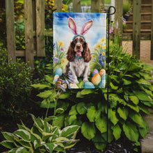 Load image into Gallery viewer, English Cocker Spaniel Easter Garden Flag - Easter Egg Hunt - Dog-Themed Spring Yard Decor
