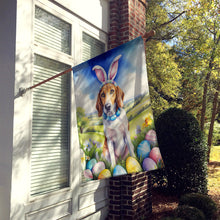 Load image into Gallery viewer, English Foxhound Easter Egg Hunt House Flag