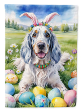 Load image into Gallery viewer, English Setter Easter Garden Flag - Easter Egg Hunt - Dog-Themed Spring Yard Decor