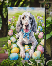 Load image into Gallery viewer, English Setter Easter Garden Flag - Easter Egg Hunt - Dog-Themed Spring Yard Decor