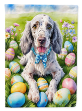 Load image into Gallery viewer, English Setter Easter Garden Flag - Easter Egg Hunt - Dog-Themed Spring Yard Decor