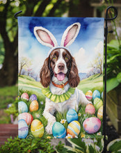 Load image into Gallery viewer, English Springer Spaniel Easter Garden Flag - Easter Egg Hunt - Dog-Themed Spring Yard Decor