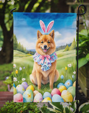 Load image into Gallery viewer, Finnish Spitz Easter Garden Flag - Easter Egg Hunt - Dog-Themed Spring Yard Decor