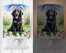 Load image into Gallery viewer, Flat-Coated Retriever Easter Egg Hunt Ceramic Night Light