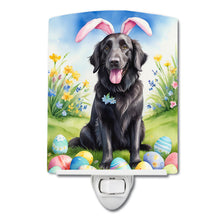 Load image into Gallery viewer, Flat-Coated Retriever Easter Egg Hunt Ceramic Night Light