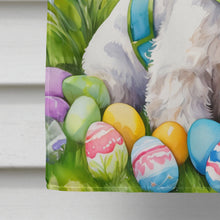 Load image into Gallery viewer, Fox Terrier Easter Egg Hunt House Flag