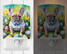 Load image into Gallery viewer, French Bulldog Easter Egg Hunt Ceramic Night Light