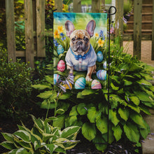 Load image into Gallery viewer, French Bulldog Easter Garden Flag - Easter Egg Hunt - Dog-Themed Spring Yard Decor