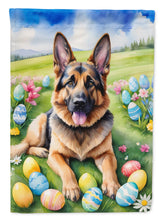 Load image into Gallery viewer, German Shepherd Easter Egg Hunt House Flag