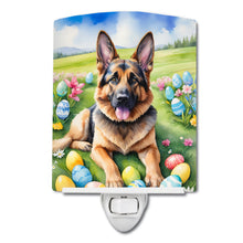 Load image into Gallery viewer, German Shepherd Easter Egg Hunt Ceramic Night Light